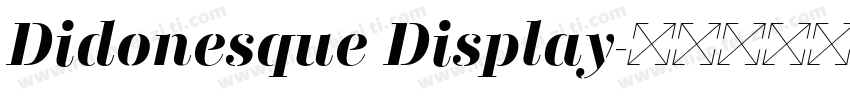Didonesque Display字体转换